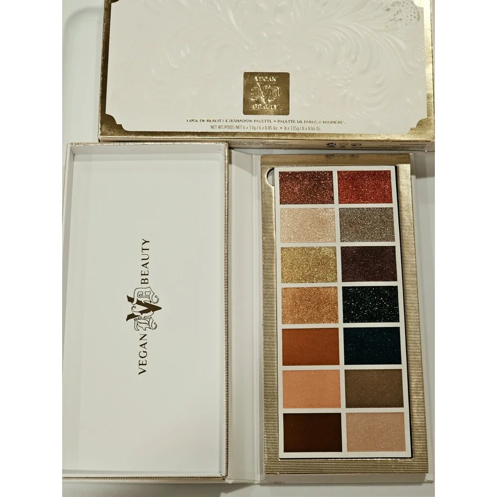 NIB ~ KAT VON D Eyeshadow Palette ~ Edge of Reality ~ KVD Vegan Beauty